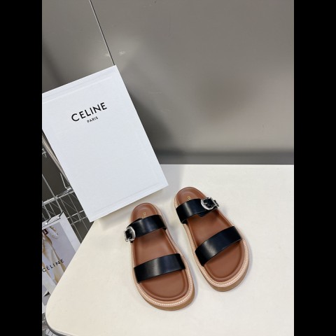 23ss celin* 레더 샌들