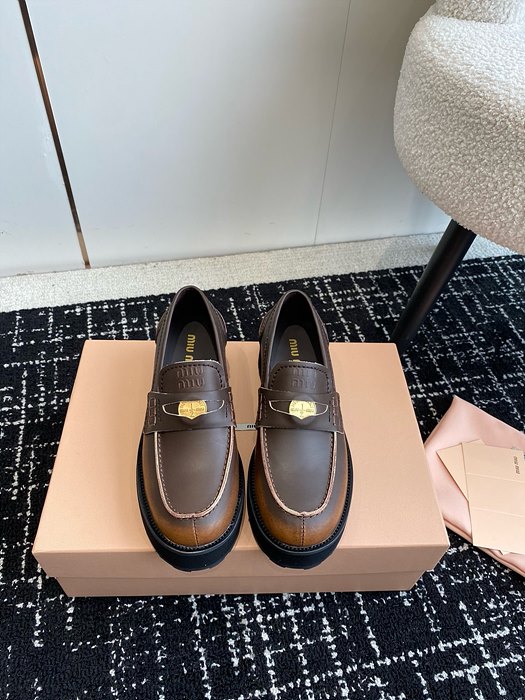 24ss  miu mi*  페니 로퍼