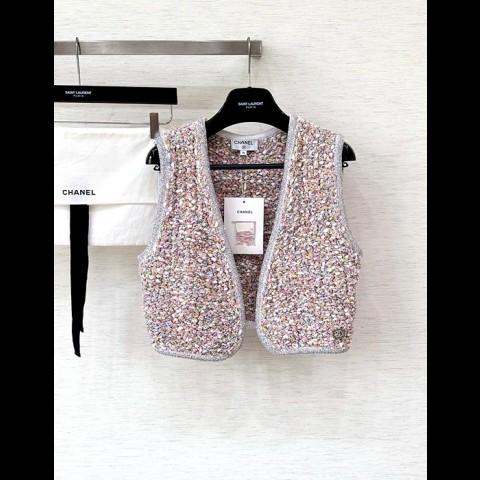 25fw cc 트위드 베스트