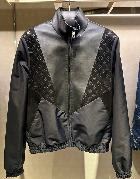 lv 레더 믹스 트랙 톱