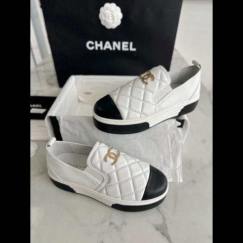 chan*l 퀼팅 슬립 온