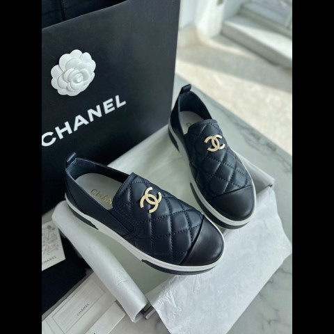 chan*l 퀼팅 슬립 온