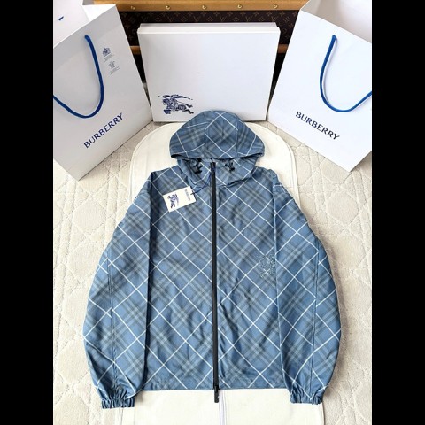 bbr 크롭 리버시블 체크 재킷